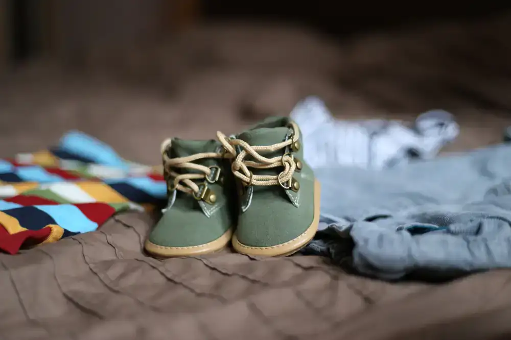 Conjuntos de ropa infantil en tonos suaves